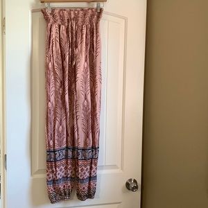 Earthbound pull on printed pants